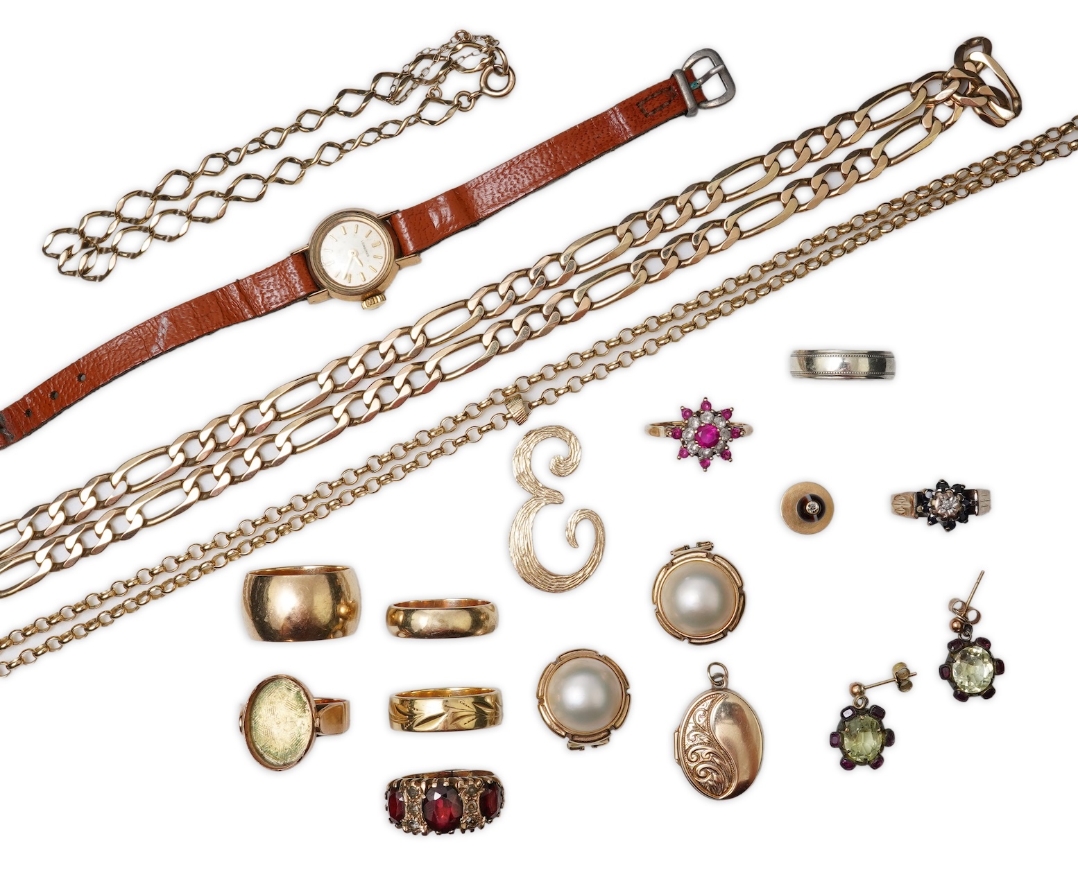 A collection of jewels